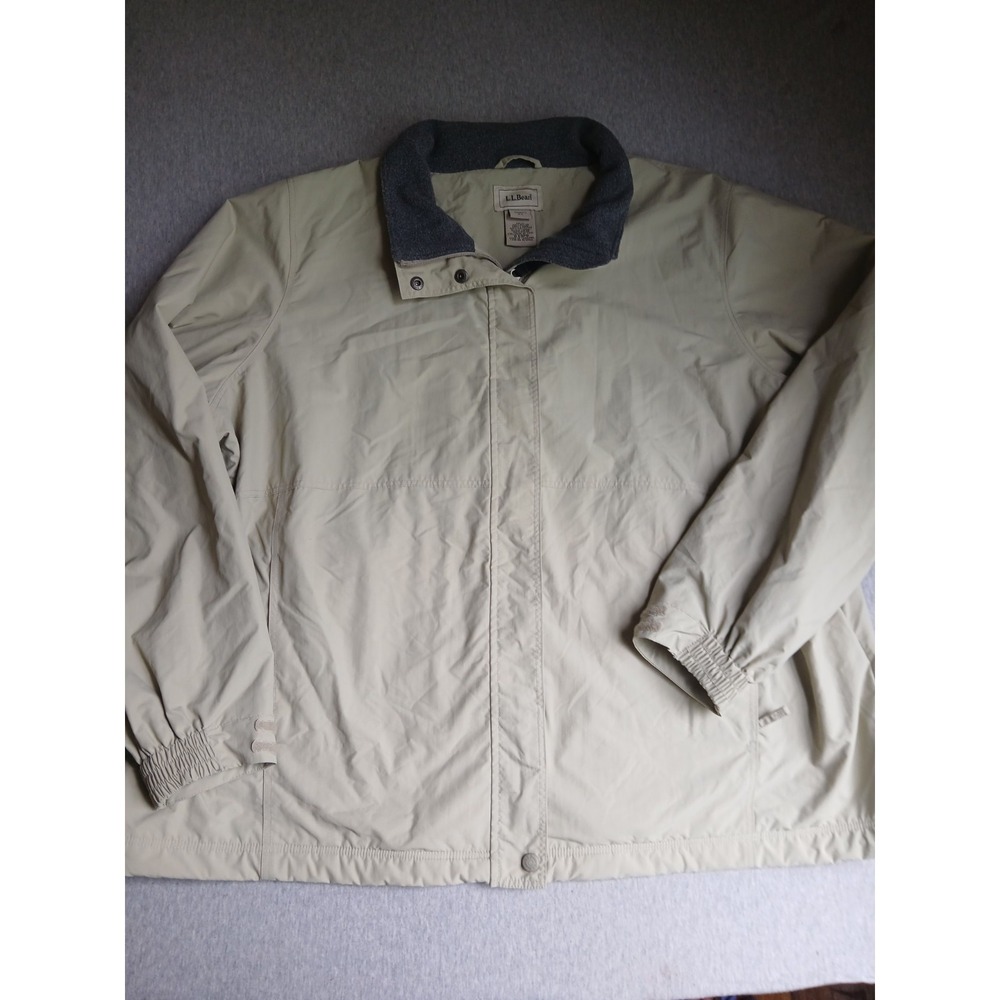 LL Bean Jacket Womens 3x Barn Chore Outdoor Work Wear Vintage 90s Nylon